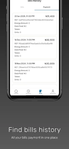 Abapower Nkeanyi ایپ ڈاؤن لوڈ کریں – بجلی کے بل اور میٹر بیلنس - Screenshot 3