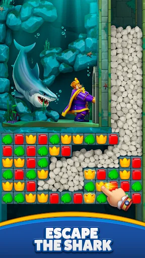 Royal Match ڈاؤن لوڈ کریں – کنگ رابرٹ کے محل کو سجائیں اور پہیلیاں حل کریں - Screenshot 12