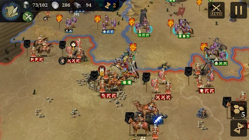 European War 7: Medieval ڈاؤن لوڈ کریں – بہترین حکمت عملی کا کھیل - Screenshot 7