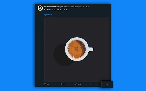 Bluesky Media Downloader ڈاؤن لوڈ کریں – ویڈیوز اور تصاویر محفوظ کریں - Screenshot 1