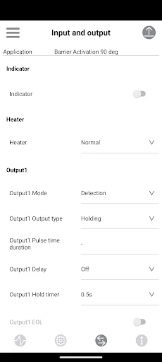 Virtual Loop ایپ ڈاؤن لوڈ کریں – OPTEX OVS-02 سینسر کنٹرول - Screenshot 5