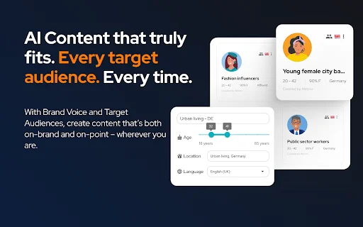 neuroflash – AI Chat & Audience Validation ڈاؤن لوڈ کریں - Screenshot 3