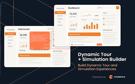 Consensus Dynamic Tour ڈاؤن لوڈ کریں – انٹرایکٹو پروڈکٹ ٹورز بنائیں - Screenshot 1