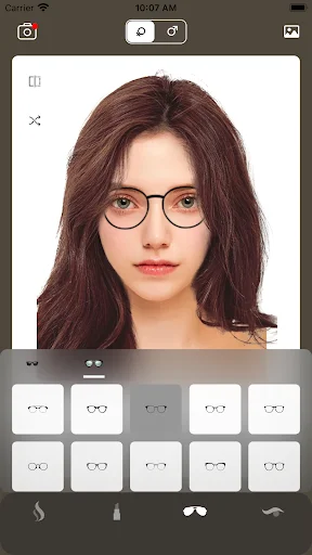 Hairstyle Try On – AI Haircut ڈاؤن لوڈ کریں – ورچوئل ہیئر اسٹائلنگ مفت - Screenshot 17