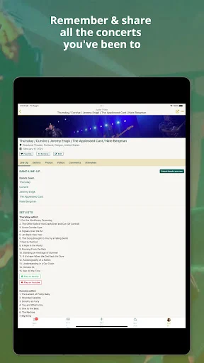 Concert Archives ڈاؤن لوڈ کریں – کنسرٹ ڈائری اور ڈیٹا بیس - Screenshot 10