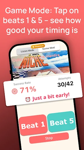 Dancetime – Salsa Beat Finder ڈاؤن لوڈ کریں – رقص کی تھاپ سمجھیں - Screenshot 3