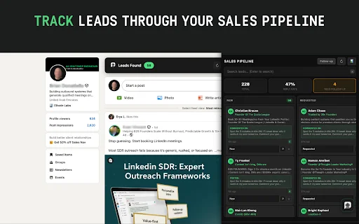Autoreach ڈاؤن لوڈ کریں – LinkedIn اور X کے لیے AI سیلز اسسٹنٹ - Screenshot 1