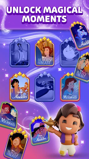 Disney Magic Match 3D ڈاؤن لوڈ کریں – دلچسپ ڈزنی پزل گیم - Screenshot 14