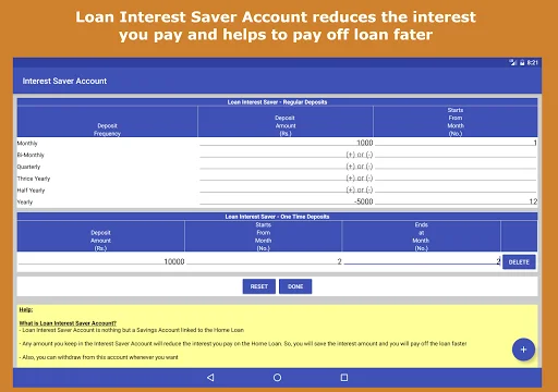 Financial Calculator India ڈاؤن لوڈ کریں – بہترین مالیاتی ٹولز - Screenshot 20