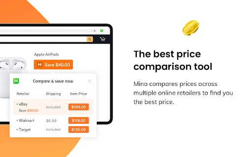 Mino: Automatic Coupons & Cash Back ڈاؤن لوڈ کریں – آن لائن بچت - Screenshot 5