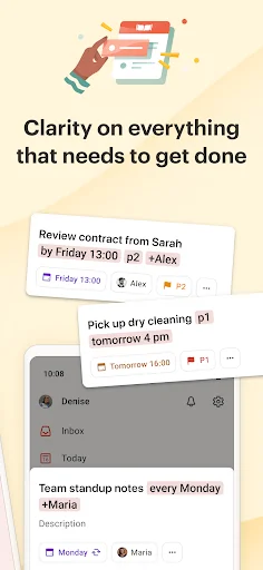 Todoist ایپ ڈاؤن لوڈ کریں – اپنے کاموں کو منظم اور ٹریک کریں - Screenshot 2