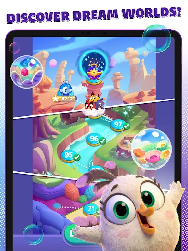 Angry Birds Dream Blast ڈاؤن لوڈ کریں – دلچسپ پزل ایڈونچر - Screenshot 19