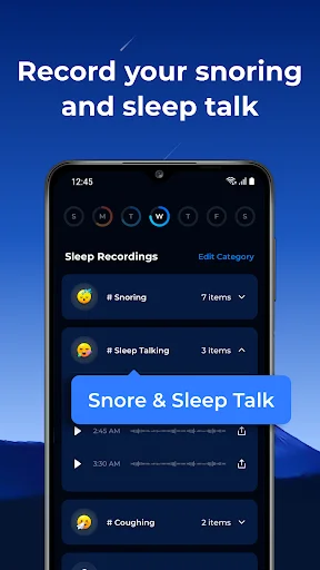 ShutEye: Sleep Tracker ڈاؤن لوڈ کریں – بہتر نیند کے لیے بہترین ایپ - Screenshot 3
