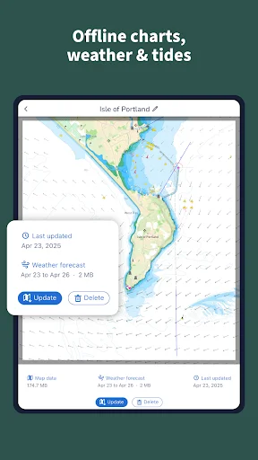 Savvy Navvy Boating Navigation ڈاؤن لوڈ کریں – جدید میرین چارٹس اور GPS - Screenshot 10