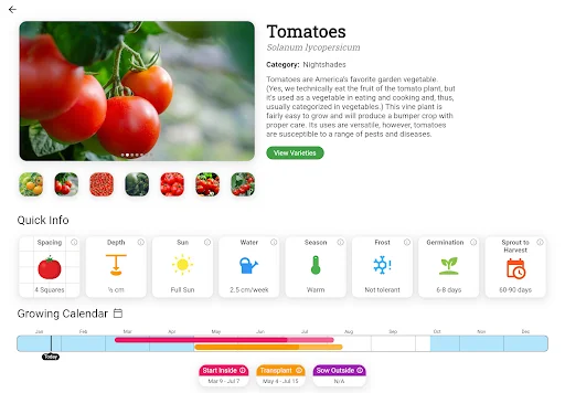 Planter – Garden Planner ڈاؤن لوڈ کریں – سبزیوں کی کاشت کا بہترین طریقہ - Screenshot 10