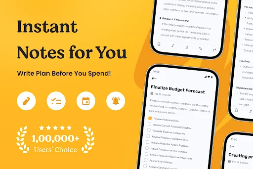 Notes App ڈاؤن لوڈ کریں – ٹو ڈو لسٹ اور آئیڈیاز آرگنائزر - Screenshot 1