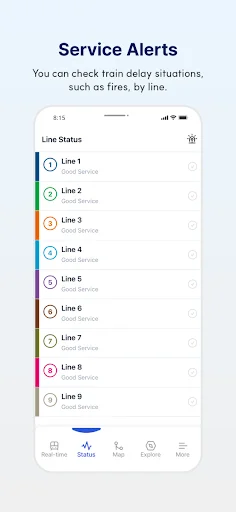 Seoul Subway ایپ ڈاؤن لوڈ کریں – سیول کے لیے بہترین ٹریول گائیڈ - Screenshot 5