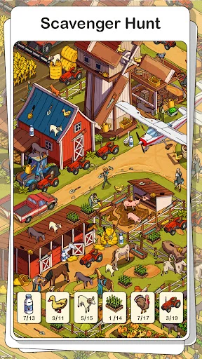 Hidden Objects – Items Find ڈاؤن لوڈ کریں – بہترین پزل گیم - Screenshot 12