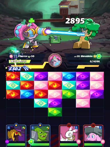 Mana Monsters ڈاؤن لوڈ کریں – بہترین ٹیکٹیکل پزل RPG گیم - Screenshot 13