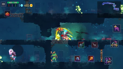 Dead Cells ڈاؤن لوڈ کریں – اینڈرائیڈ کے لیے بہترین ایکشن گیم - Screenshot 7
