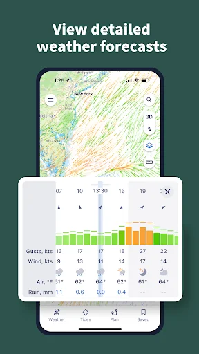 Savvy Navvy Boating Navigation ڈاؤن لوڈ کریں – جدید میرین چارٹس اور GPS - Screenshot 4