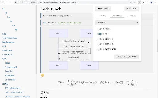 Markdown Viewer ڈاؤن لوڈ کریں – بہترین مارک ڈاؤن ریڈر اور ایڈیٹر - Screenshot 1