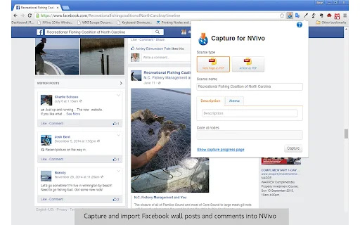 NCapture برائے NVivo ڈاؤن لوڈ کریں – ویب ڈیٹا کیپچر ٹول - Screenshot 1