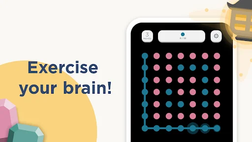 Two Dots ڈاؤن لوڈ کریں – رنگین ڈاٹس ملائیں اور دلچسپ پہیلیاں حل کریں - Screenshot 4