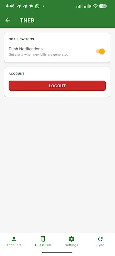 Bill Checker for TNEB ڈاؤن لوڈ کریں – بجلی کے بلوں کا آن لائن انتظام - Screenshot 4