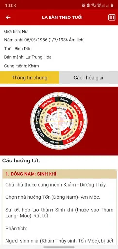 La ban Phong thuy – Compass ڈاؤن لوڈ کریں – بہترین مفت اینڈرائڈ ایپ - Screenshot 4