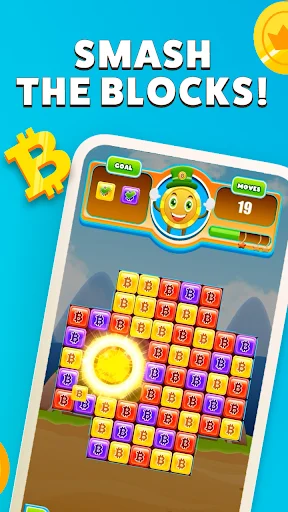 Bitcoin Blocks ڈاؤن لوڈ کریں – مفت بٹ کوائن کمائیں اور کھیلیں - Screenshot 4
