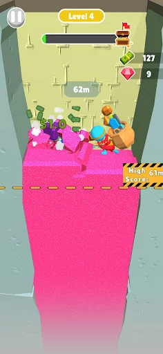 Dig Gem Mining ڈاؤن لوڈ کریں – دلچسپ خزانے کی تلاش کا کھیل - Screenshot 14