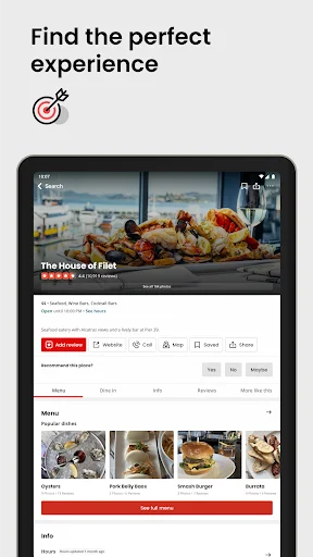 Yelp ایپ ڈاؤن لوڈ کریں – بہترین ریستوران اور سروسز تلاش کریں - Screenshot 19