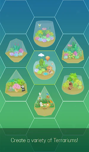 My Little Terrarium ڈاؤن لوڈ کریں – پرسکون اور دلکش آئیڈل گیم - Screenshot 12