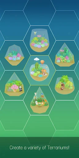 My Little Terrarium ڈاؤن لوڈ کریں – پرسکون اور دلکش آئیڈل گیم - Screenshot 6