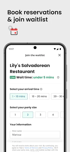 Yelp ایپ ڈاؤن لوڈ کریں – بہترین ریستوران اور سروسز تلاش کریں - Screenshot 4