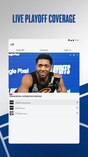 NBA: Live Games & Scores ڈاؤن لوڈ کریں – براہ راست NBA میچز دیکھیں - Screenshot 21