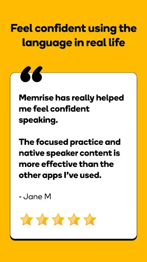 Memrise ڈاؤن لوڈ کریں – نئی زبانیں سیکھیں اور روانی سے بولیں - Screenshot 8