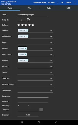 MobileSheets Trial ڈاؤن لوڈ کریں – موسیقاروں کے لیے بہترین شیٹ میوزک ویور - Screenshot 12