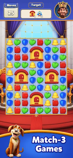 Royal Journey ڈاؤن لوڈ کریں – دلچسپ میچ 3 پزل گیم مفت - Screenshot 2