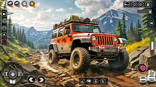 4×4 Jeep Driving Offroad Games ڈاؤن لوڈ کریں – بہترین آف روڈ تجربہ - Screenshot 5