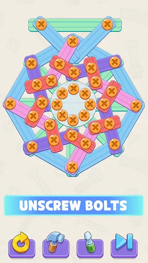 Screw It Out: Wood Puzzle ڈاؤن لوڈ کریں – دماغی کھیل - Screenshot 4