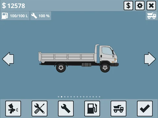 Mini Trucker ڈاؤن لوڈ کریں – بہترین 2D آف روڈ ٹرک سمیلیٹر گیم - Screenshot 17