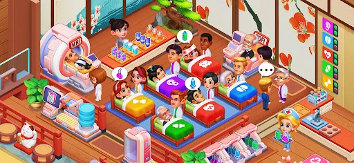 Hospital Madness ڈاؤن لوڈ کریں – ڈاکٹر بنیں اور کلینک بنائیں - Screenshot 6