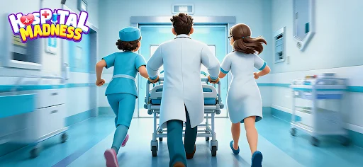 Hospital Madness ڈاؤن لوڈ کریں – ڈاکٹر بنیں اور کلینک بنائیں - Screenshot 9