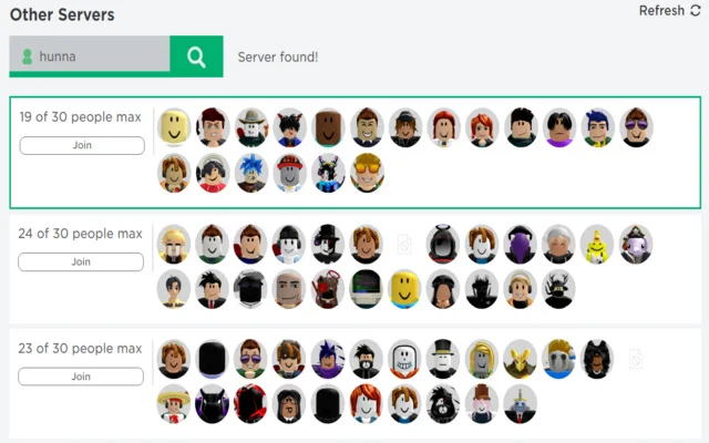 SearchBlox ڈاؤن لوڈ کریں – Roblox سرورز تلاش کرنے کا بہترین ٹول - Screenshot 2