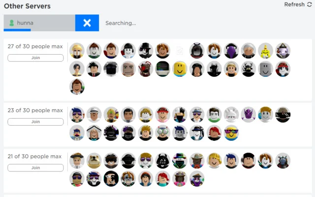 SearchBlox ڈاؤن لوڈ کریں – Roblox سرورز تلاش کرنے کا بہترین ٹول - Screenshot 1