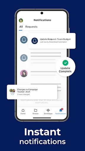 Smartsheet ڈاؤن لوڈ کریں – پروجیکٹ مینجمنٹ اور ٹیم ورک کے لیے بہترین ایپ - Screenshot 5