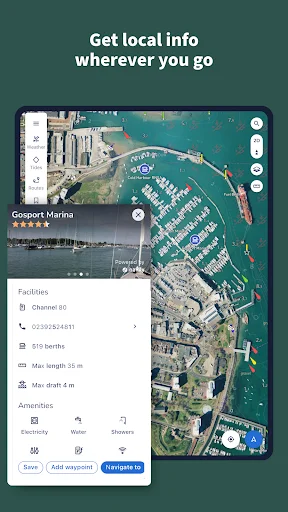 Savvy Navvy Boating Navigation ڈاؤن لوڈ کریں – جدید میرین چارٹس اور GPS - Screenshot 22