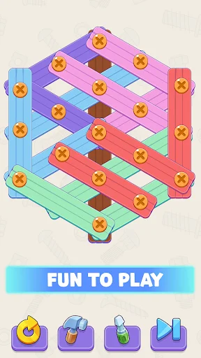 Screw It Out: Wood Puzzle ڈاؤن لوڈ کریں – دماغی کھیل - Screenshot 15